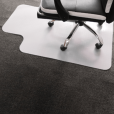 Protecţie podea sub scaun, crem, 90x120 cm, 1,8 mm, ELLIE NEW TIP 9