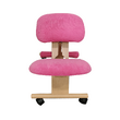 Scaun genunchi ergonomic, roz/ fag, GROCO