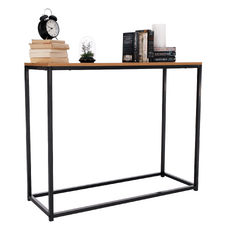 Consolă, stejar/negru, KALISTO NEW