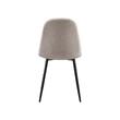 Scaun dining modern catifea bej